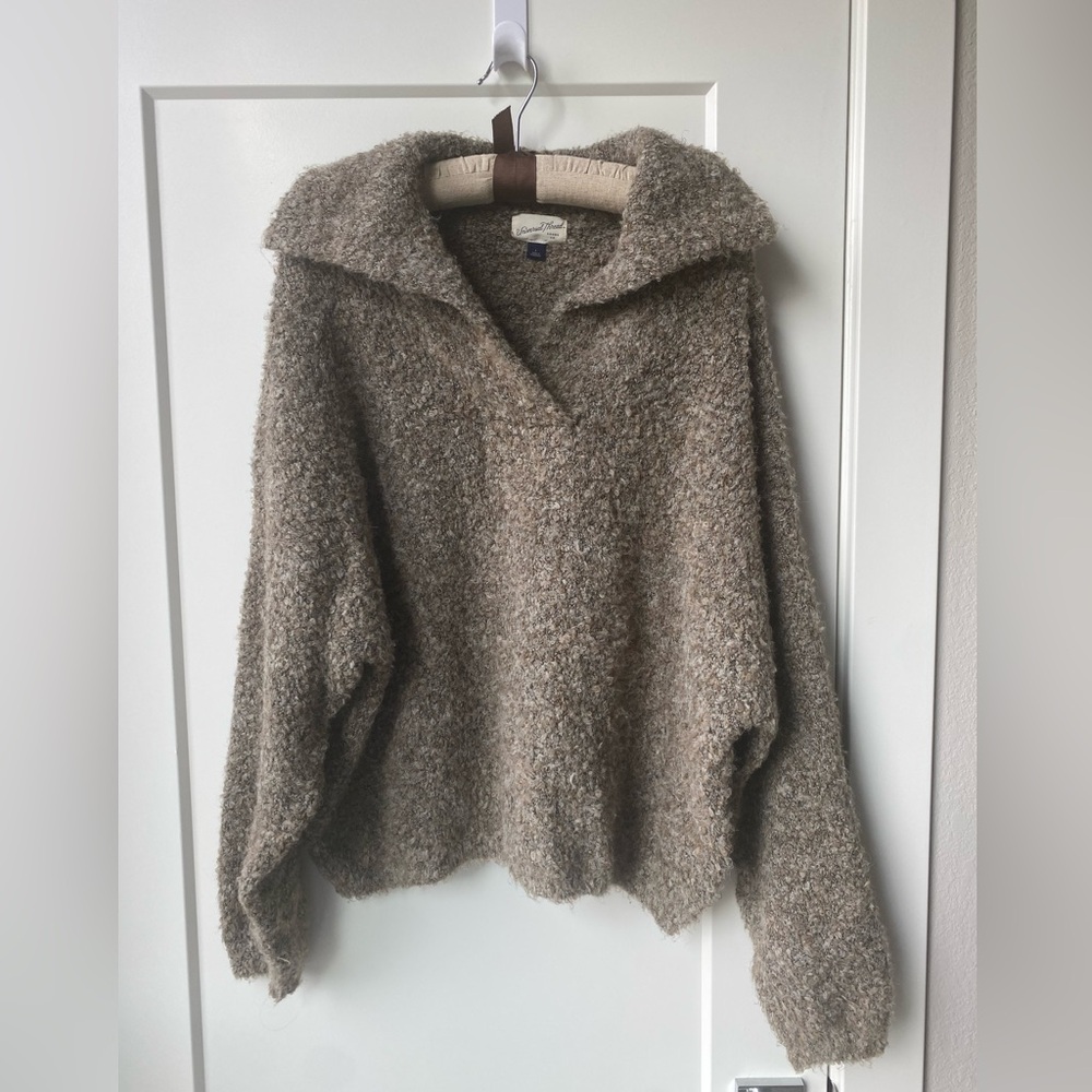 Universal Thread Tan Cowl Sweater